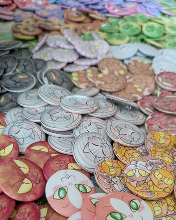 Badges kawaii